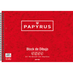BLOCKS DE DIBUJO  PAPYRUS